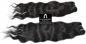 Indian Hair Weft, Natural Wavy Indian Hair Weft, Long Wavy Indian Hair Extension