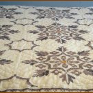Hand-Made Cross Stitched Quilt Queen 80 by 90