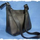 Classic Coach Black Leather Legacy Handbag