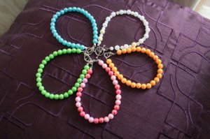 Faux Pearl Bracelets