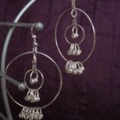 HOOP DANGLE EARRINGS