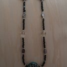 Beaded Green/Blue Necklace