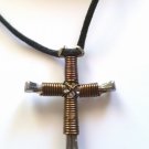 Disciple's Cross Necklace - Brown
