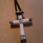 Disciple's Cross Necklace - White