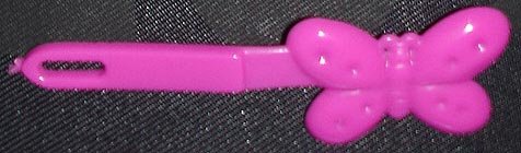 Butterfly Hair Clip - Pinkish Purple