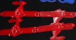 Hair Clip - Red Bunny