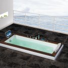 Drop-in Massage Bathtub / Indoor Spa / Built-in Whirlpool tub   b001