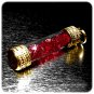 10 ct. Natural Rough Red Ruby Gold Pendant Charms, AMULET