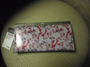 Rue21 glitter and butterflies clutch