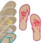 6 pairs of womens flip flops