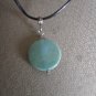 handmade- choker style cord with peace sign pendant