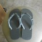 Handmade Beaded Flip Flops with matching necklace and bracelet