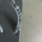 Handmade Beaded Flip Flops with matching necklace and bracelet