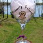 Purrfectly Relaxed Cat Hand Painted Wine Glass