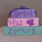 Spring Has Sprung Wood Stackers