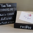 Magnetic Recipe Card Holder
