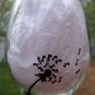 Music Dandelion Hand Painted Wine Glass