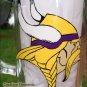 MN Vikings Football Hand Painted Beer Mug
