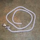 White cotton lead rope