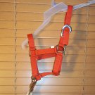 Nice Horse Nylon Halter with Cotton Lead / Horse Tack Lot