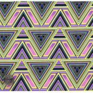 Quilt Fabric Fat Quarter Chelsea Collection Quilt Fabric Lilac Bright Geometric Fabric