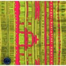 Quilt Fabric Fat Quarter A La Mode Block Print Green Quilt Shop Quality Fabric