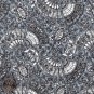 Quilt Fabric Fat Quarter Nu-Toile VII Asian Fan Gray Quilt Shop Fabric