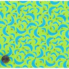 Quilt Fabric Fat Quarter Martini Michael Miller Bright Lime Retro Quilt ShopFabric
