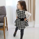 Size 110 Black - Girls' Long Sleeve Dress