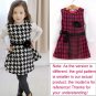 Size 110 Red - Girls' Long Sleeve Dress
