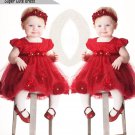 Size 80 - Toddler Party Flower Dress With Headband