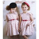 Size 100 - Girls Lovely Heart-Shaped Dress
