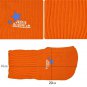 Rose Pink - New Korean Style Cute Children Stretchy Warm Winter Hat Beanie Collar Cap