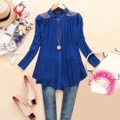 Size Asian S (US S(2) ,UK 2, AU 4) - Women's Long Sleeve Blouse.