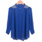 Size Asian S (US S(2) ,UK 2, AU 4) - Women's Long Sleeve Blouse.