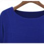 Size Asian M (US S(4) UK 6 AU 8) - Long Sleeve Two Tiered Top Blouse