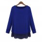 Size Asian XL (US L(12) UK 14 AU 16) - Long Sleeve Two Tiered Top Blouse