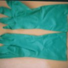 Green gloves