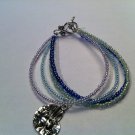 Spring Frog Bead Bracelet