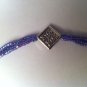 Purple Bead Celtic Knot Necklace