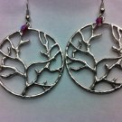 tree branch earrings
