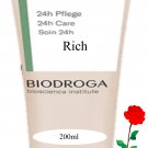 Biodroga Slow Age 24hr Care Rich cream 200ml pro size- For dry or very dry skin