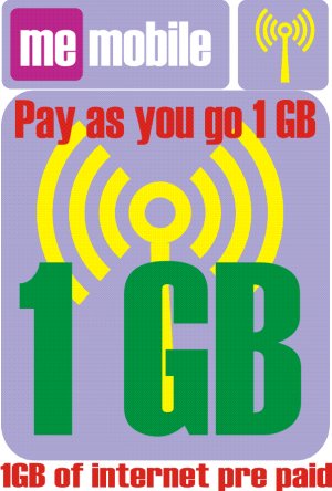 PRE PAID 1GB Data SPANISH SIM CARD FOR SPAIN