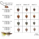 TRINA'S SCULPIN HEAD SMALL Hook #6  Fly Tying  TAN