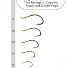 UP EYE  Fly Tying  LIGHT SCUD HOOKS  Size #8  25 PK