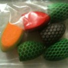ULTRA FOAM POPPER BODIES Fly Tying size 10  RED / BLACK