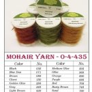 MOHAIR LEECH YARN  Fly Tying SPOOLED  Color: BLUE DUN