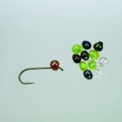 HUMP-BAK GLASS BEADS fly tying Size 12-18 Color:  BLUE