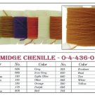 MIDGE CHENILLE  Fly Tying  Color:   WHITE