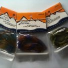 DOS TONE SILI LEGGS Fly Tying      LIGHT BLUE/ PUMPKIN